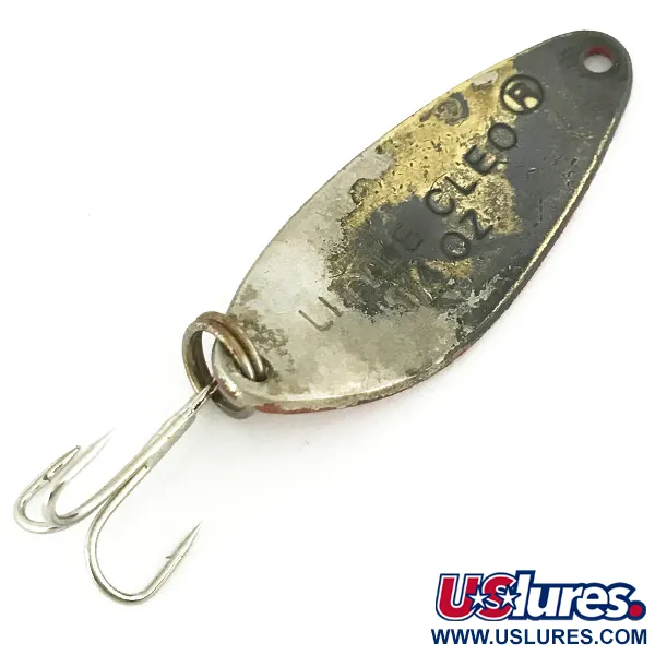 Acme Little Cleo Blinker, Rot/Weiß/Nickel, 7g, Vintage, #6873