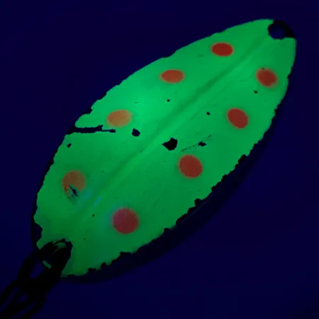 TODDCO Main liner UV Blinker, Gelb/Rot/Nickel, 12,5g, UV-aktiv, #6878