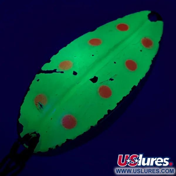 TODDCO Main liner UV Blinker, Gelb/Rot/Nickel, 12,5g, UV-aktiv, #6878