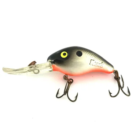 Mann's 10+ Crankbait, Grau, 10g, Tiefläufer, #6881