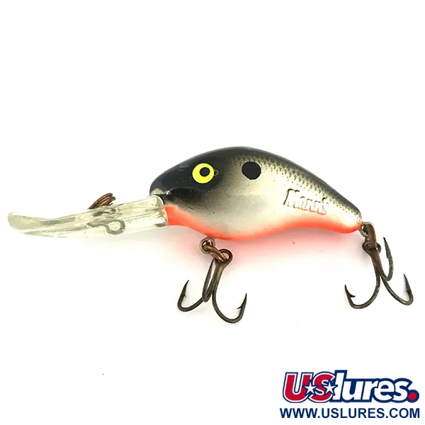 Mann's 10+ Crankbait, Grau, 10g, Tiefläufer, #6881