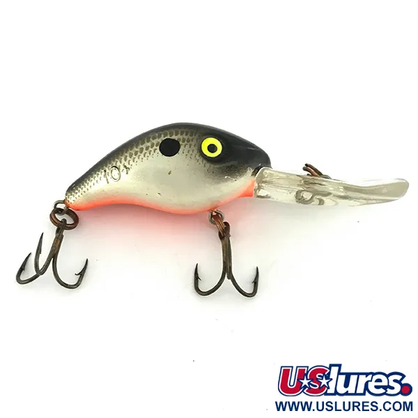 Mann's 10+ Crankbait, Grau, 10g, Tiefläufer, #6881