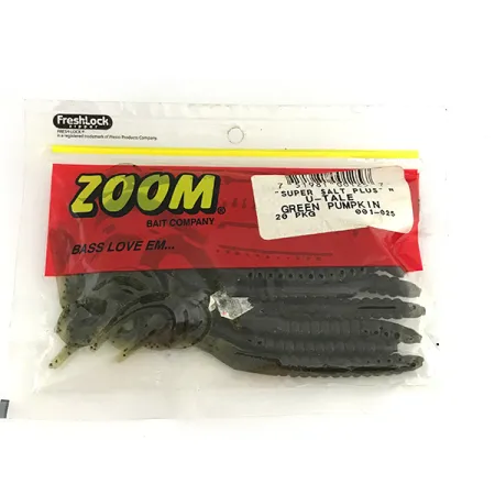 Zoom Super Salt Plus soft bait 20 Stk.