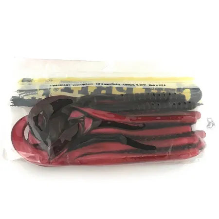 Culprit Original Worm Softbait, Red Shad, 14cm, Ribbon Tail, #6897