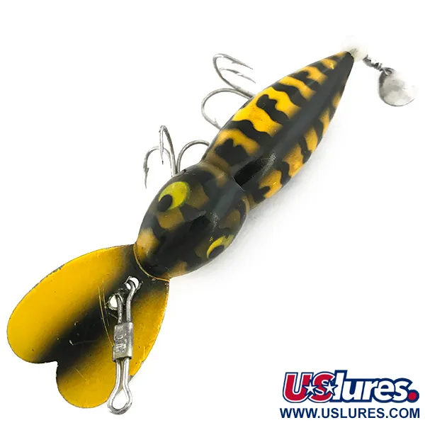 Whopper Stopper Hellbender Wobbler, Tiger, 12g, Tail Spinner, #6902