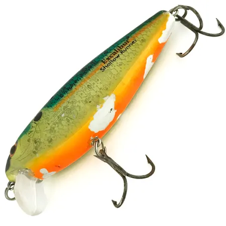 Heddon Excalibur Shallow Runner Swim N Image, Gold/Grün, 12,5g, #6906