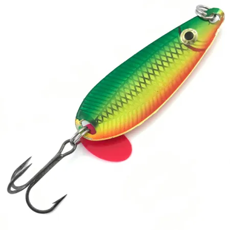Key Largo Syco Spoon UV Blinker, Rainbow Fish, 14g, UV-Finish, #6907