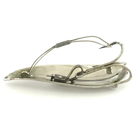 Weedless Larson Bait Fishtrap Blinker, Nickel, 17g, Krautschutz, #6909