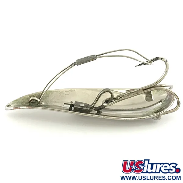 Weedless Larson Bait Fishtrap Blinker, Nickel, 17g, Krautschutz, #6909