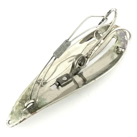 Weedless Larson Bait Fishtrap Blinker, Nickel, 17g, Krautschutz, #6909