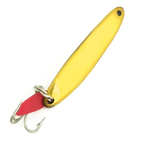 Bay de Noc Swedish pimple Vertikalköder, Gold, 5,5g, Messing, #6911