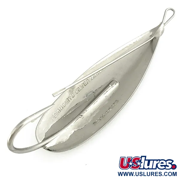 Weedless Johnson Silver Minnow Blinker, Nickel, 14g, Krautschutz, #6913