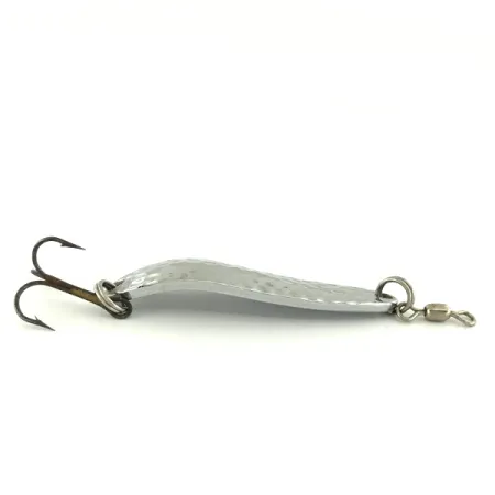 Luhr Jensen Krocodile Die #3 Blinker, Gehämmertes Nickel, 14g, #6914