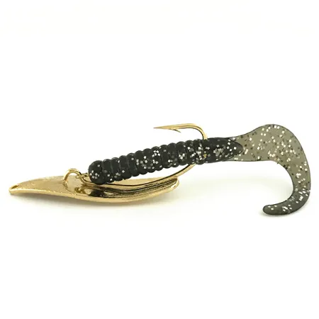 Mepps Timber Doodle 0 Krautlöffel, Gold / Schwarz, 8g, Krautschutz, #6915