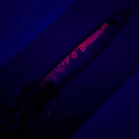 Luhr Jensen Deep Stinger UV Pilker, Silber / Rot, 21g, UV-aktiv, #6927