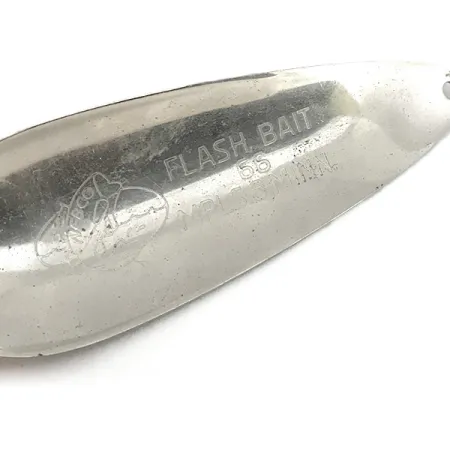 Nebco FlashBait 66 Blinker, Schwarz/Weiß/Nickel, 21g, Vintage, #6929