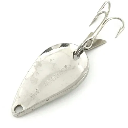 Acme K.O. Wobbler Blinker, Nickel, 7g, Sonic Flipper Tail, #6931