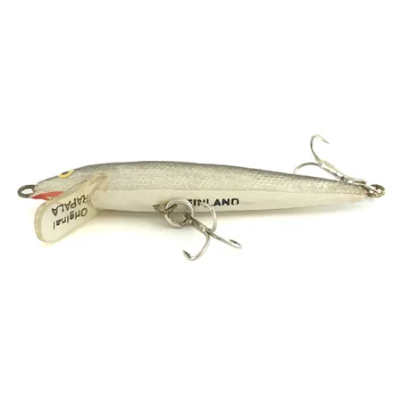Rapala Original Floater F7 Wobbler, S (Silber), 4g, Balsa, #6940