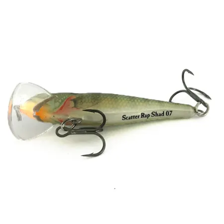 Rapala Scatter Rap Shad SCRS07 Wobbler, Barsch, 7g, Scatter Lip, #6943