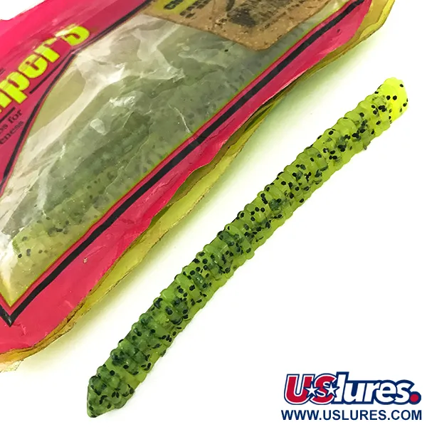 Chompers Garlic&Sаl Gummiköder, Chartreuse Pepper, 10,8cm, #6951