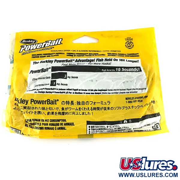 Berkley Power Worm Gummiköder, Motor Oil, 18 cm, 9 Stk., #6957