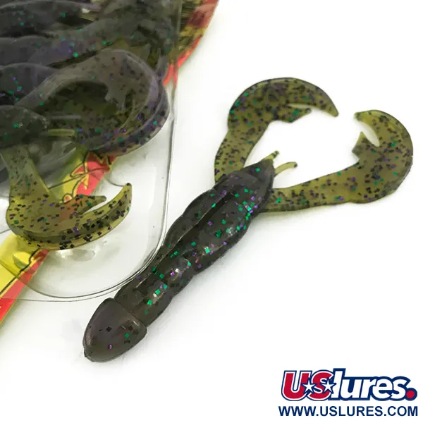 Strike King Rage Tail Gummiköder, Hard Candy, 10cm, Kaffeearoma, #6958