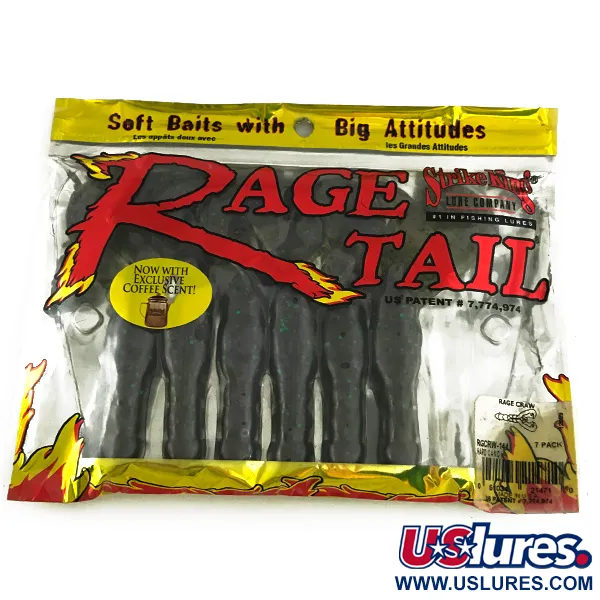 STRIKE KING Rage Tail soft bait 6 Stk.