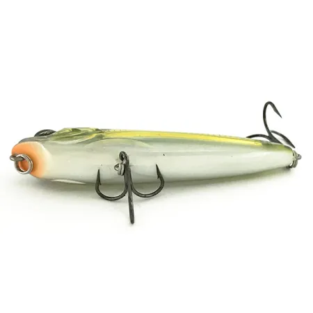 Gary Yamamoto Tate' Pencil Walker, Teal/Gelb, 10g, Topwater, #6960