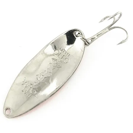 Seneca Little Cleo (Hula Girl) Blinker, Rot / Nickel, 14g, #6975