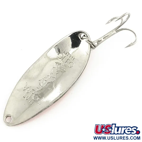 Seneca Little Cleo (Hula Girl) Blinker, Rot / Nickel, 14g, #6975