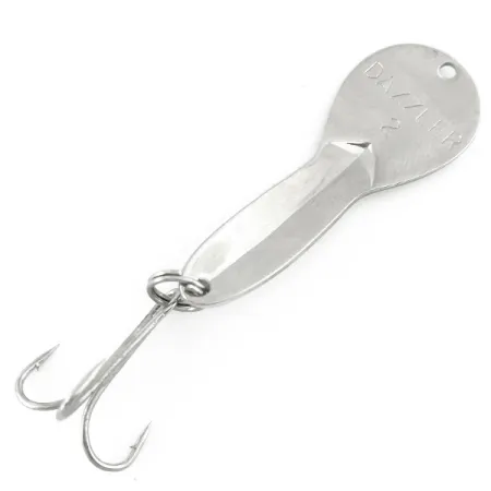 Acme Dazzler #2 Blinker, Nickel / Grün, 7g, Vintage, #6981