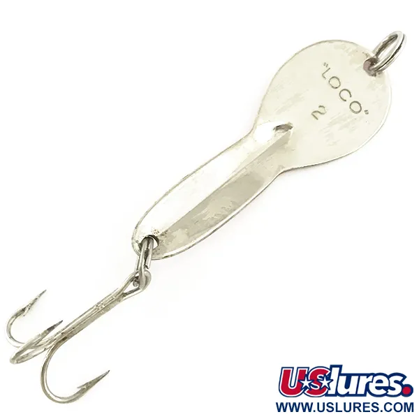 Loco 2 Glen Evans UV Blinker, Rot/Nickel UV Glow, 7g, UV-aktiv, #6985