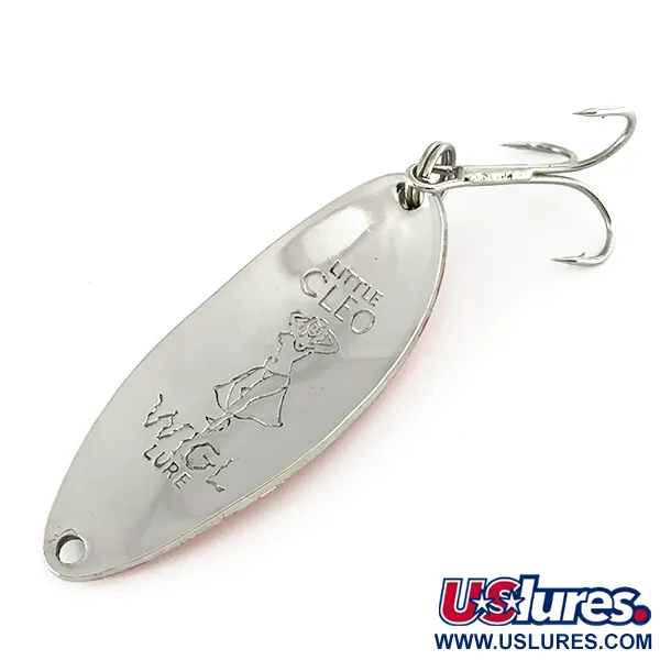 Acme Little Cleo (Hula Girl) Blinker, Nickel / Orange, 14g, Hula-Prägung, #6994