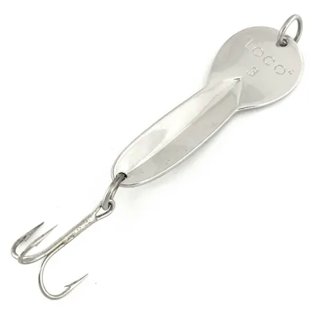 Luhr Jensen Loco 3 Blinker, Nickel, 17g, vernickelt, #7000