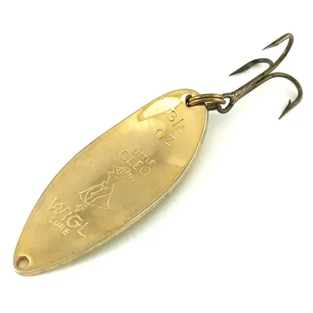 Seneca Little Cleo (Hula Girl) Blinker, Gold, 21g, Vintage, #7001