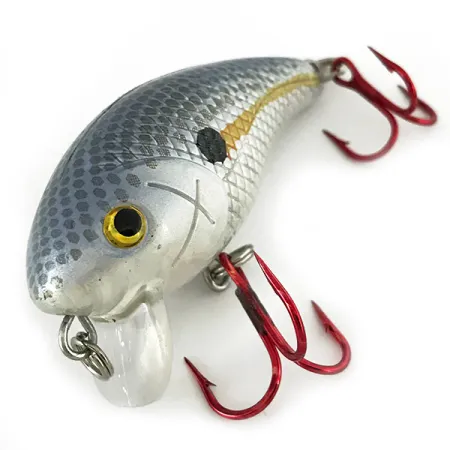Mann's 1-Minus Crankbaits Mid, Silber, 11g, Flachläufer, #7008