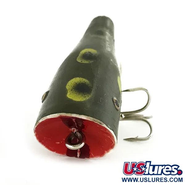 Creek Chub Plunker Oberflächen-Popper, Frog, 5.5g, Vintage, #7011