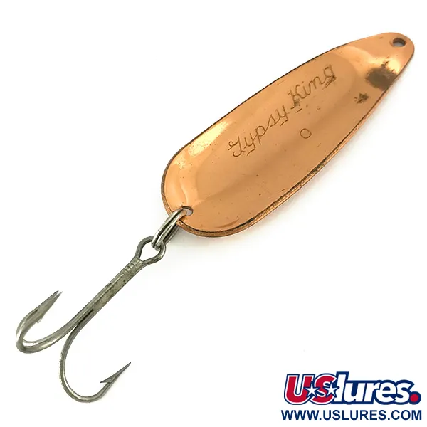 Weller Gypsy King 0 Blinker, Kupfer, 11g, Vintage, #7022
