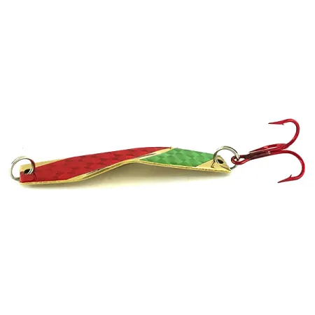 Z-RAY Lures Z-Ray Model 125 Blinker, Gold/Rot/Grün, 11g, #7031