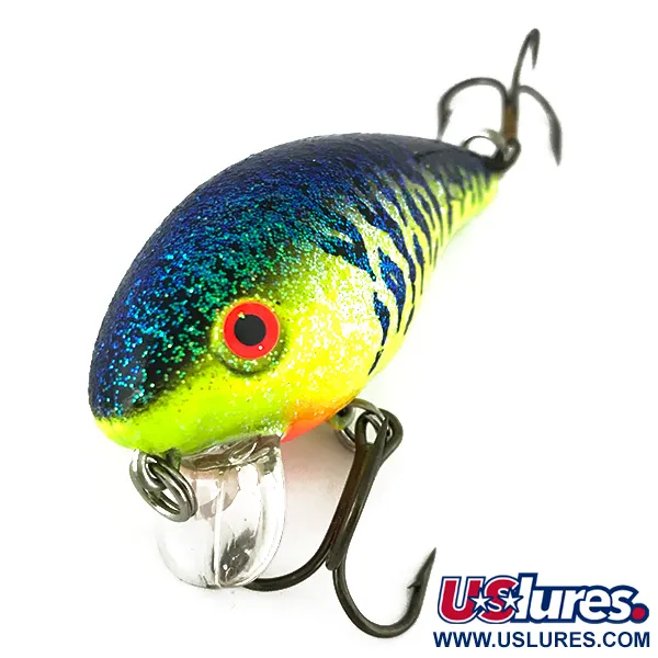 Mann's 1-Minus Crankbaits Mid, Fire Tiger, 11g, Flachläufer, #7033