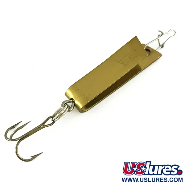 Luhr Jensen Super-Duper 501 Blinker, Gold / Rot, 2,3g, U-Form, #7047