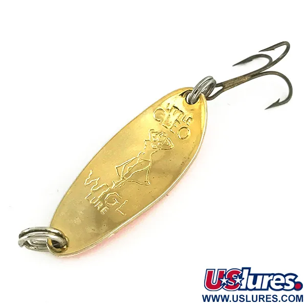 Seneca Little Cleo (Hula Girl) Blinker, Gold/Orange, 10g, #7051