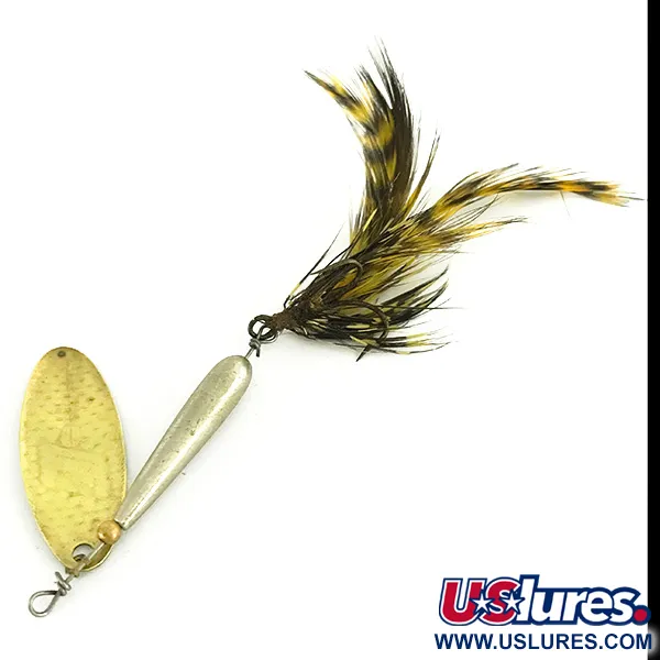 Renosky Lures Swiss Swing 5 Spinner, Nickel / Messing, 9g, Federn, #7055