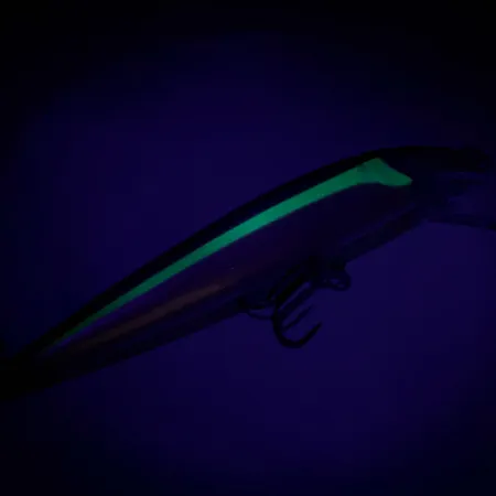 RAPALA HUSKY JERK Holo Wobbler, Silber-Gelb, 10g, Schwebend, #7079