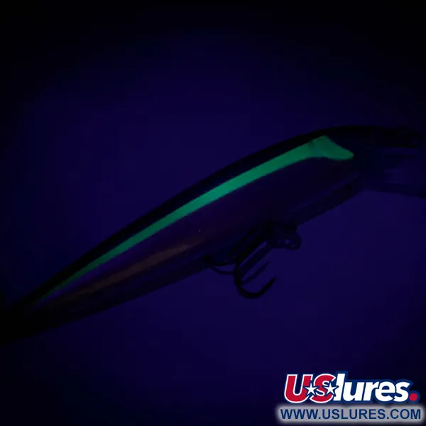 RAPALA HUSKY JERK Holo Wobbler, Silber-Gelb, 10g, Schwebend, #7079