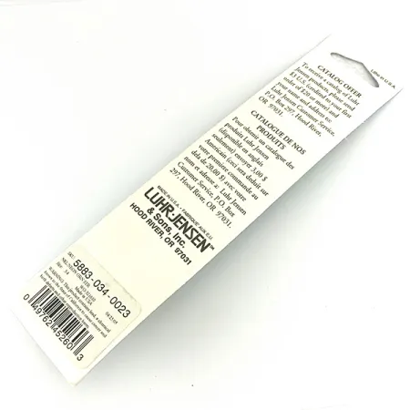 Luhr Jensen Deep Stinger Pilker, Silber / Grün, 21g, UV-aktiv, #7085