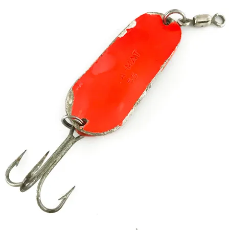 Gibbs Delta Kit-A-Mat #55 Blinker, Silber/Orange UV, 25g, UV-Glow, #7086