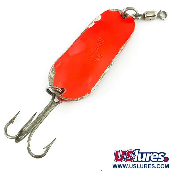 Gibbs Delta Kit-A-Mat #55 Blinker, Silber/Orange UV, 25g, UV-Glow, #7086