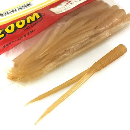 Zoom Split Tail Trailer Gummiköder, Perlweiß, 10cm, Gabelschwanz, #7092