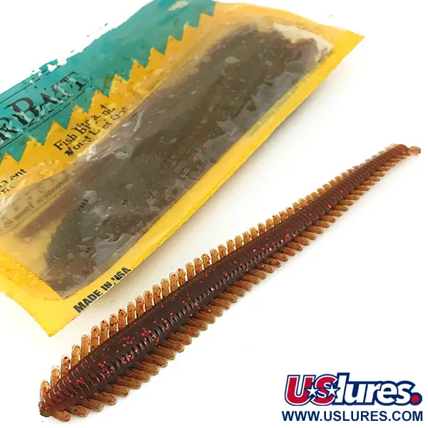 Berkley Power Worm Softbait, Red, 17.3g, Gerippter Körper, #7097